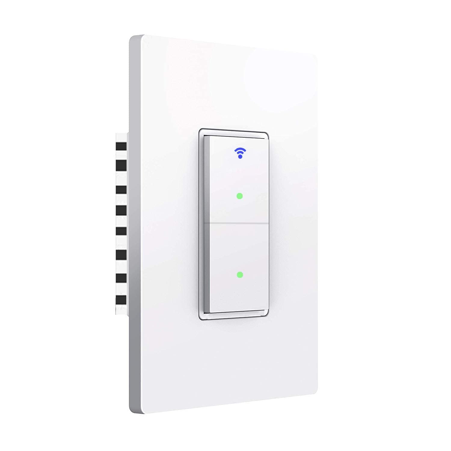 Smart Light Switch, WiFi Smart Double Switch Button, Compatible with Alexa and Google Home